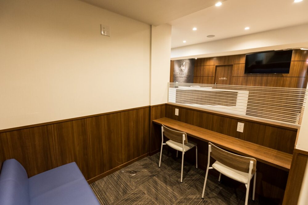 プライバシーに配慮した導線